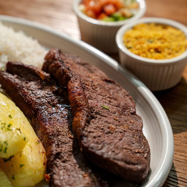 Grilled picanha.