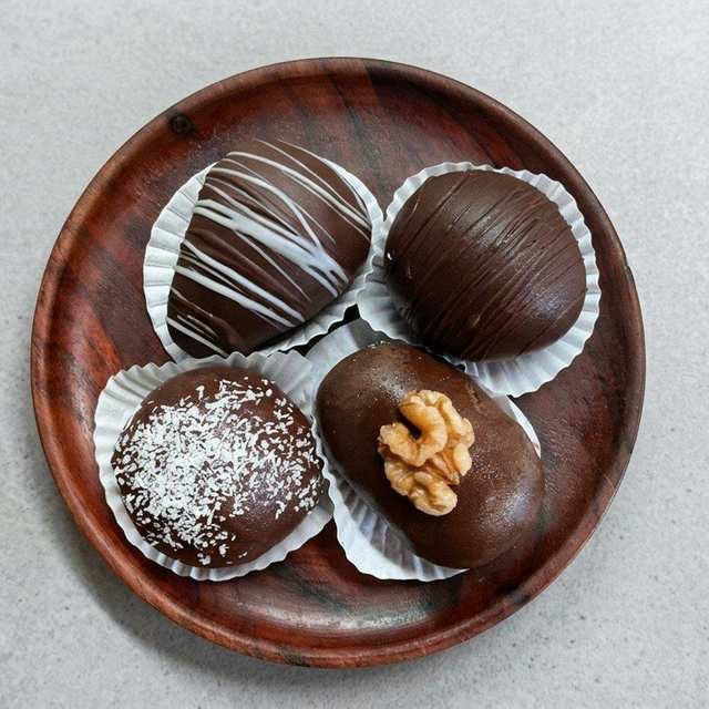 Brazilian chocolate trufles.