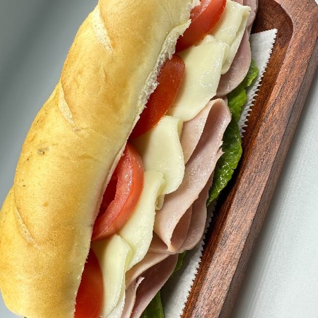 Ham and Cheese Sandwich.
